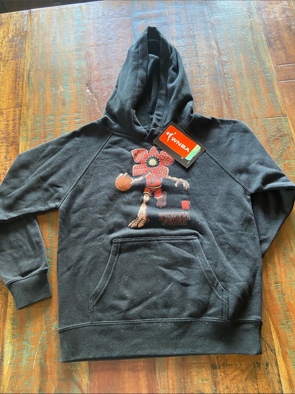 WNBA INDIANA FEVER STRANGER THINGS Sweater with DEMOGORGON